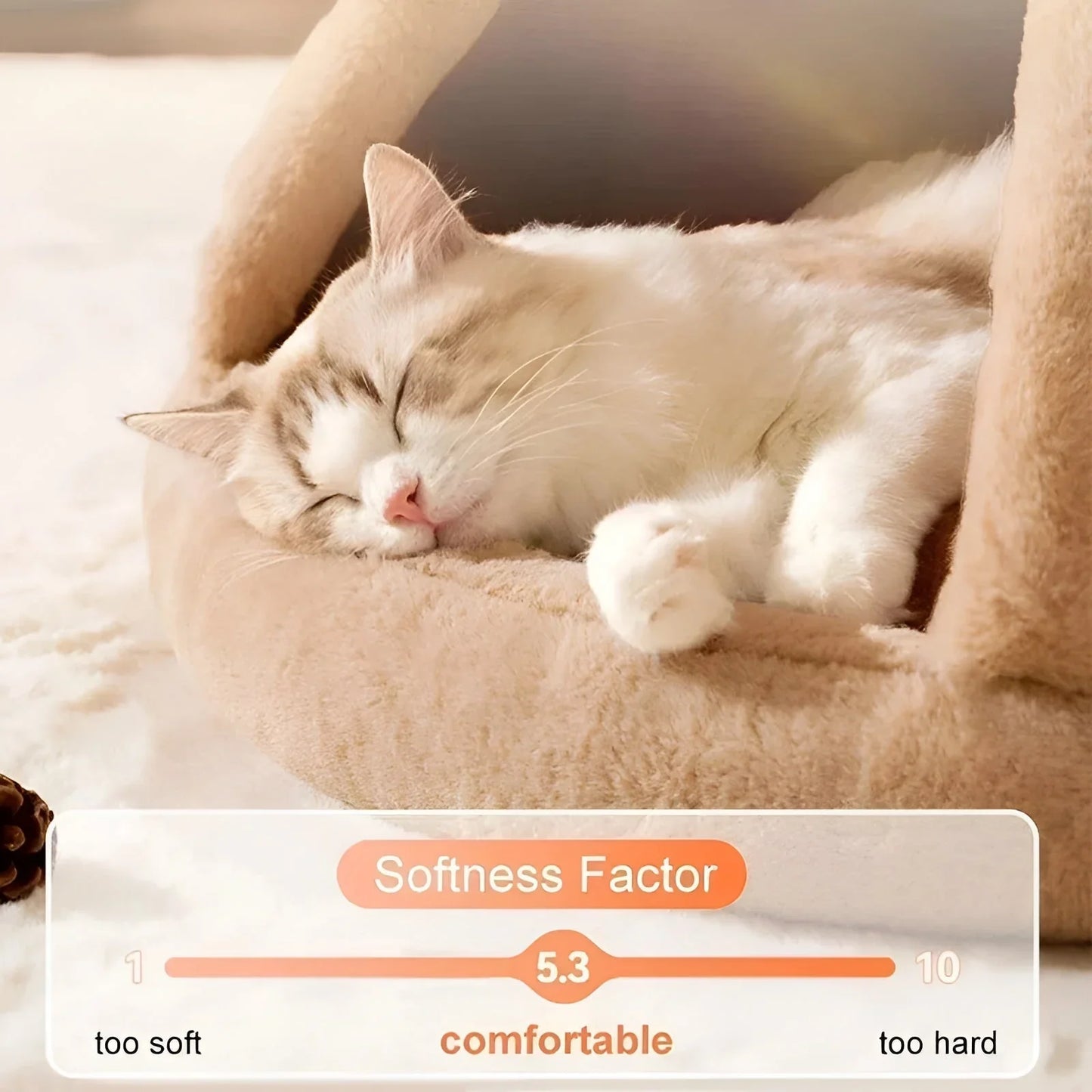 PurrNest β Cozy Cat House for Maximum Comfort