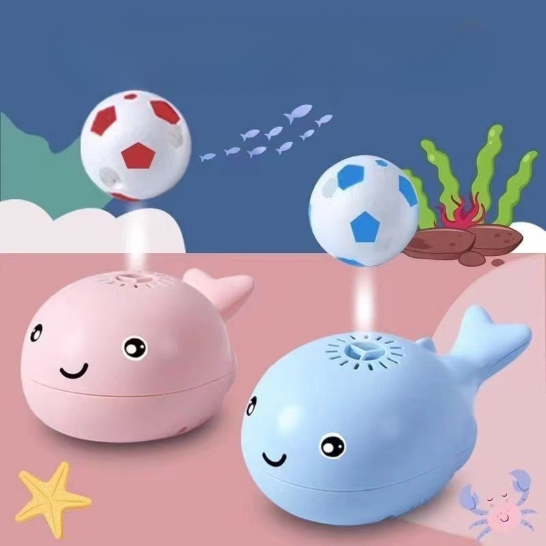 Interactive air ball toy for cats