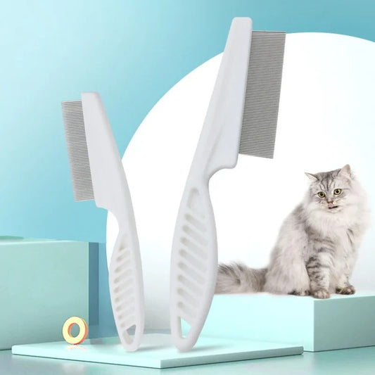 Pet Hair Shedding Comb Stainless Steel Flea Comb